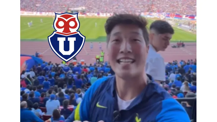 Dong Kim quedó enamorado de Universidad de Chile tras el Superclásico.