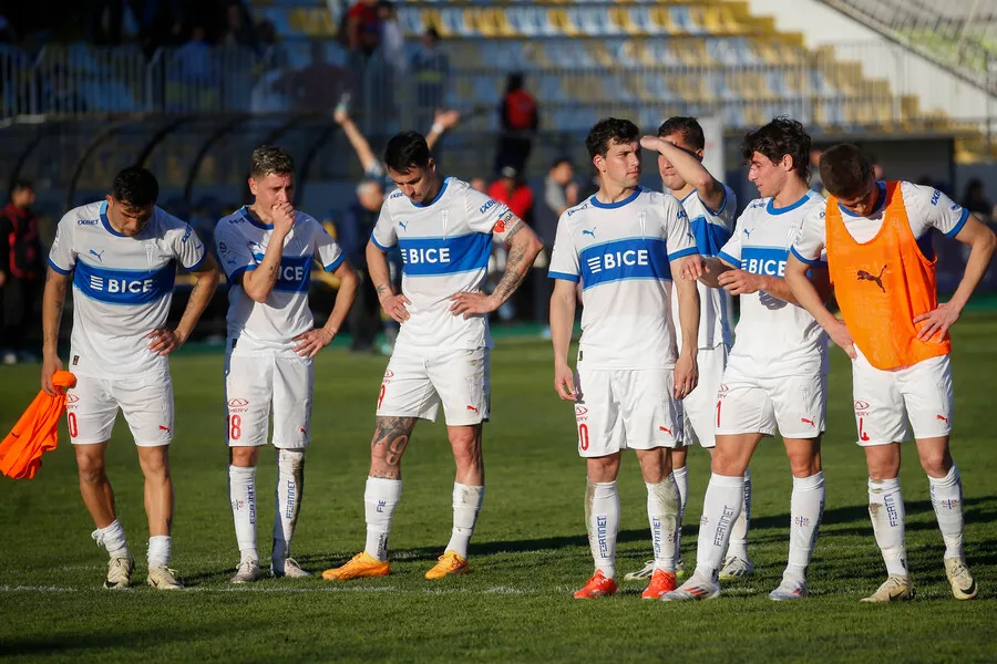 La UC no pudo ante Everton | Foto: Photosport