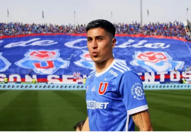 Matías Sepúlveda quedó impactado ante el recibimiento de la barra de Universidad de Chile.
