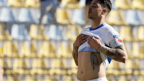 Fernando Zampedri no pudo marcar ante Everton. (Foto: Photosport)