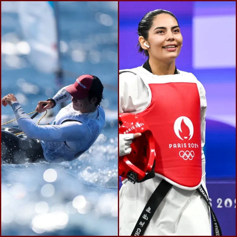 Clemente Seguel y Fernanda Aguirre serán los abanderados en el cierre de Paris 2024 (Santiago Bahamonde – COCH/Mauricio Palma)