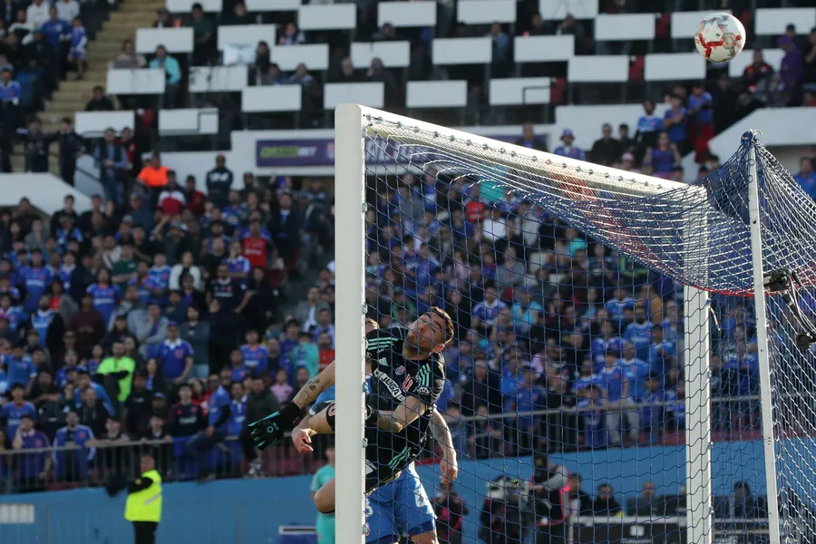 Castellón tuvo una tapada soberbia en el segundo tiempo. | Foto: Photosport