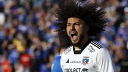 Maximiliano Falcón fue una de las destacadas figuras de Colo Colo en el Superclásico (Foto: Andres Pina/Photosport)