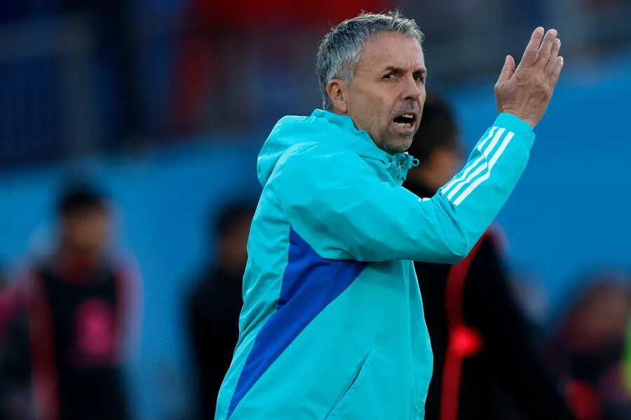 Álvarez habló tras la igualdad azul | Foto: Photosport