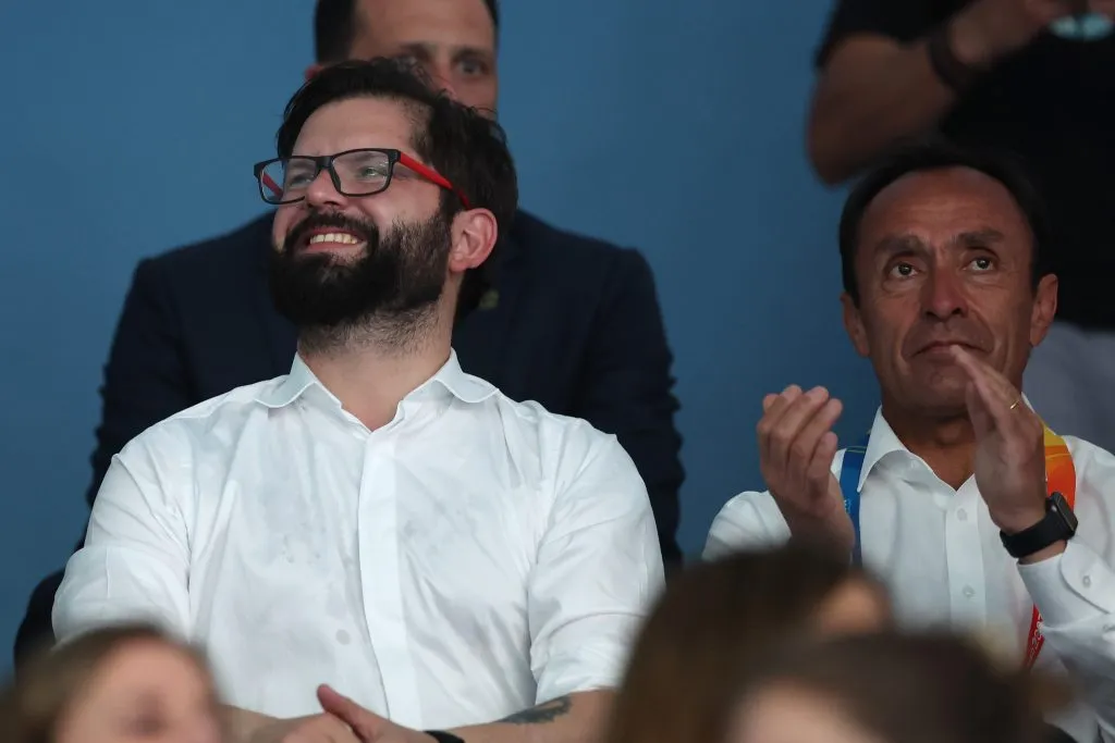 Gabriel Boric recibirá a los históricos deportistas Francisca Crovetto y Yasmani Acosta. De la jornada también participará el ministro del Deporte, Jaime Pizarro y la subsecretaria, Antonia Illanes. (Foto: Getty)