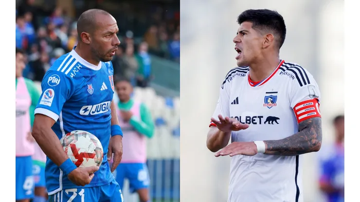 Universidad de Chile y Colo Colo juegan el Superclásico en el Estadio Nacional. (Foto: Photosport)