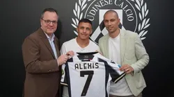 El Udinese hizo oficial el retorno de Alexis Sánchez