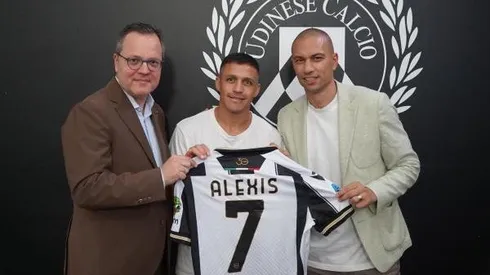 El Udinese hizo oficial el retorno de Alexis Sánchez