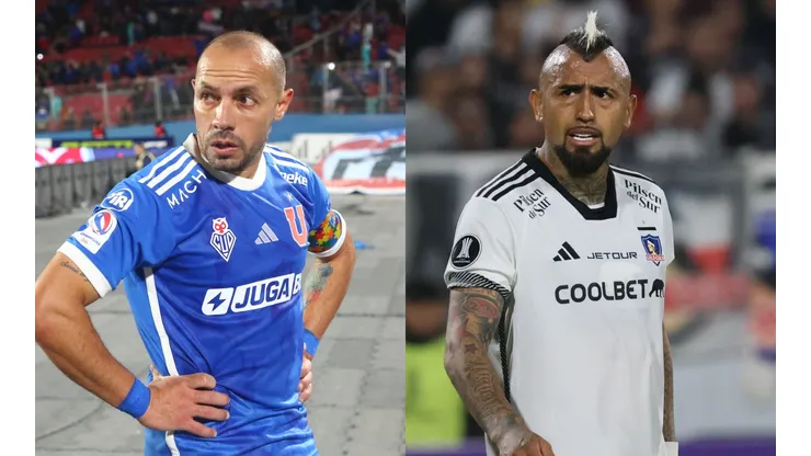 Universidad de Chile vs. Colo Colo se miden en el Superclásico del fútbol chileno. (Foto: Photosport)