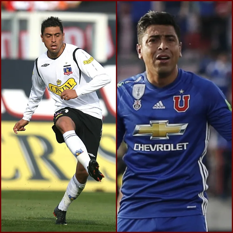 Jara y su paso con ambas camisetas (Archivo)