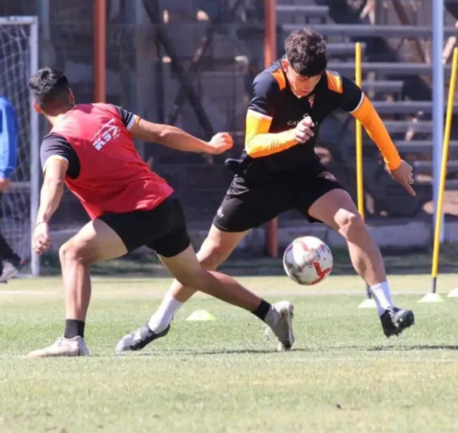 Lucas Di Maio ya tuvo su primer entrenamiento con la camiseta de Cobreloa | FOTO: Cobreloa