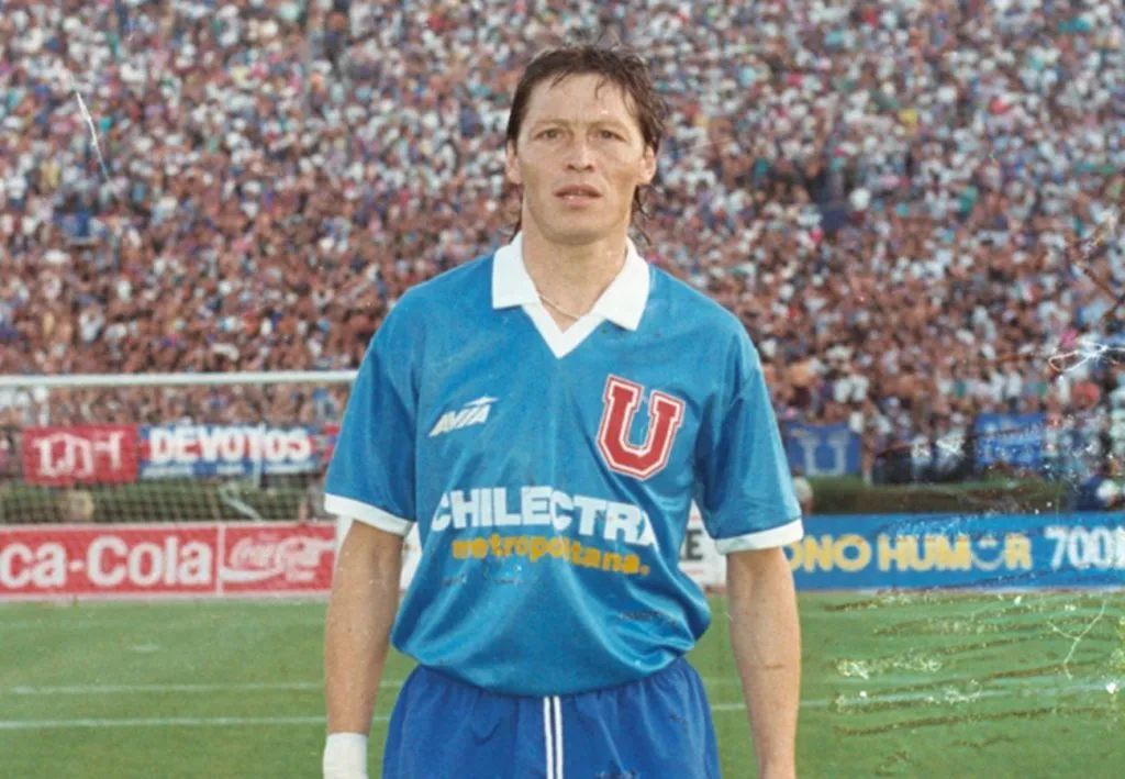 El mítico Eduardo Gino Cofré. Las lesiones lo alejaron de Universidad de Chile.