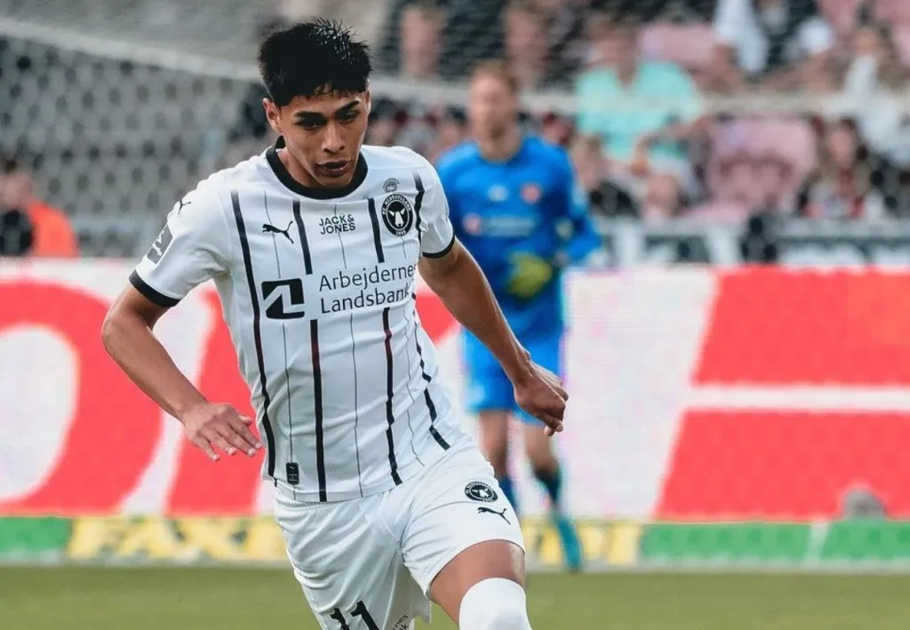 Darío Osorio habría sufrido una lesión en el FC Midtjylland.