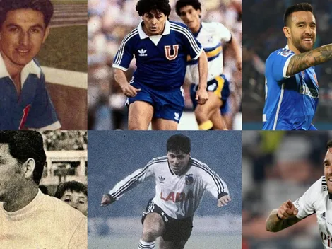 Cruzaron de vereda: Los 78 que jugaron en la U y en el Colo