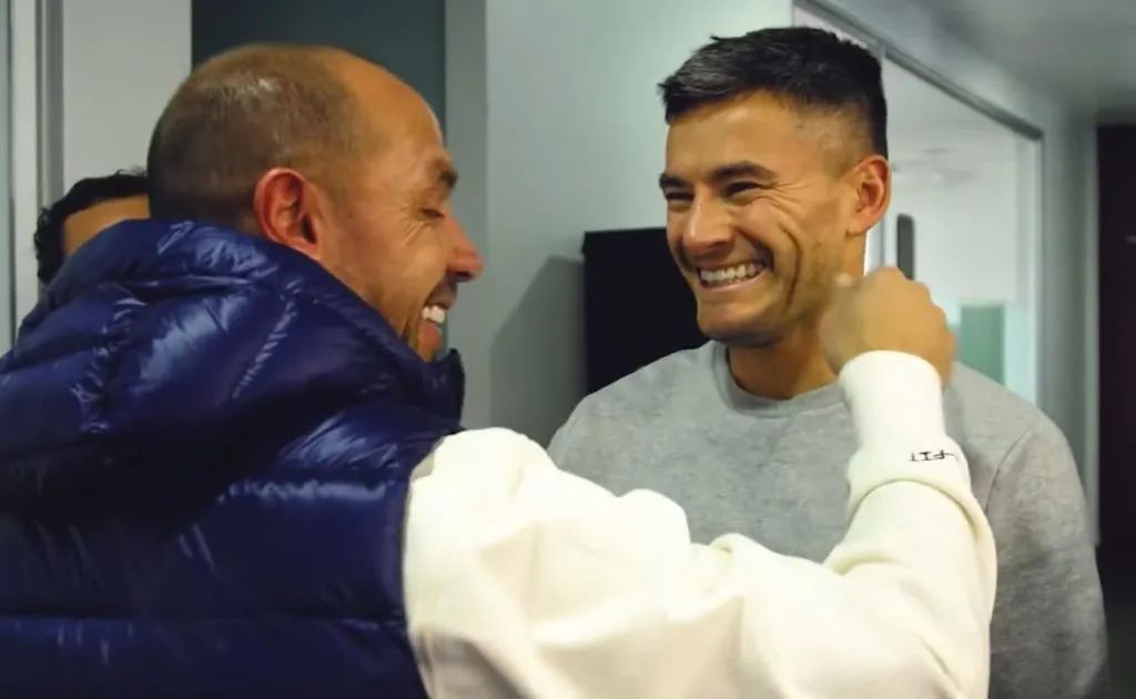 Díaz y Aránguiz de regreso al Monumental (Captura)