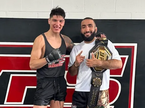 Jaula Bahamondes recibe al campeón de UFC Belal Muhammad a semanas de su combate