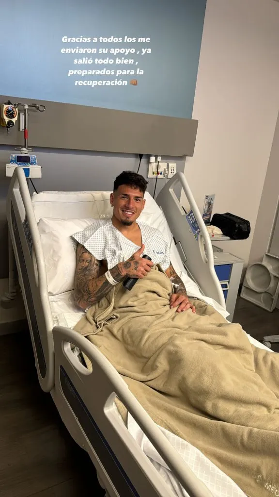 Alan Saldivia entrega un mensaje tras su recuperación. (Foto: Alan Saldivia)