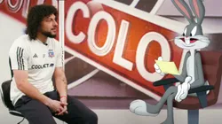 Bugs Bunny entrevistó a Maximiliano Falcón. (Foto: Captura)