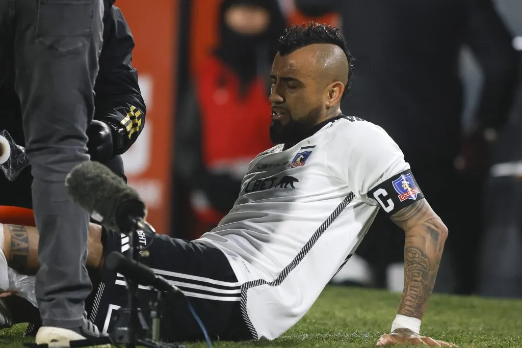 Arturo Vidal no llegaría al Superclásico. (Foto: Felipe Zanca /Photosport)