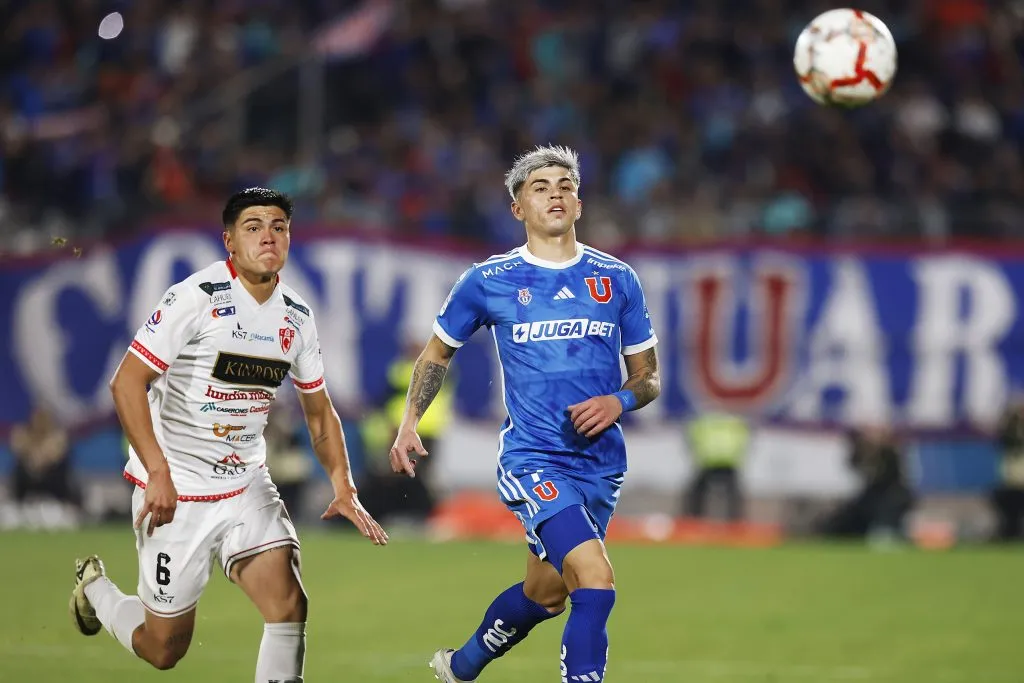 Maximiliano Guerrero recibió elogios por su nivel en Universidad de Chile.