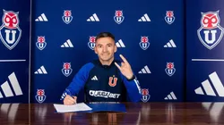 Charles Aránguiz fue oficializado en Universidad de Chile.