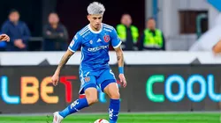 Maximiliano Guerrero chocho tras el triunfo de la U ante Copiapó