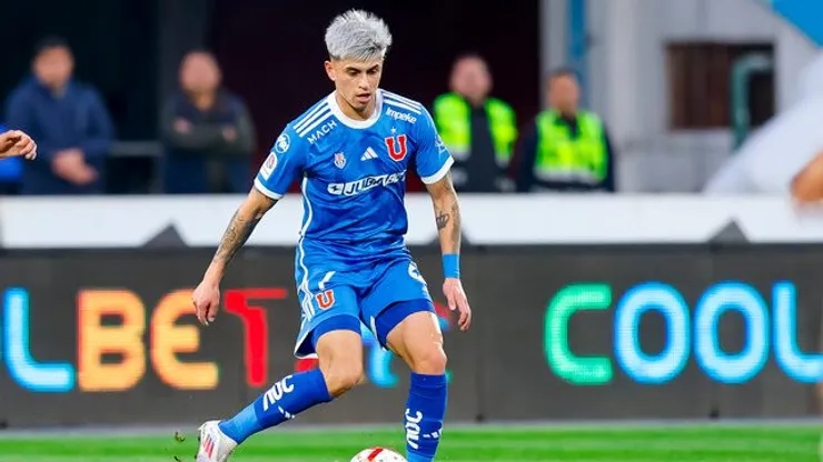 Maximiliano Guerrero chocho tras el triunfo de la U ante Copiapó