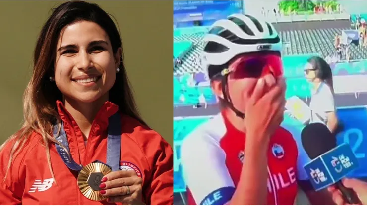 Ciclista del Team Chile se entera en vivo del oro de Crovetto: así fue su viral reacción