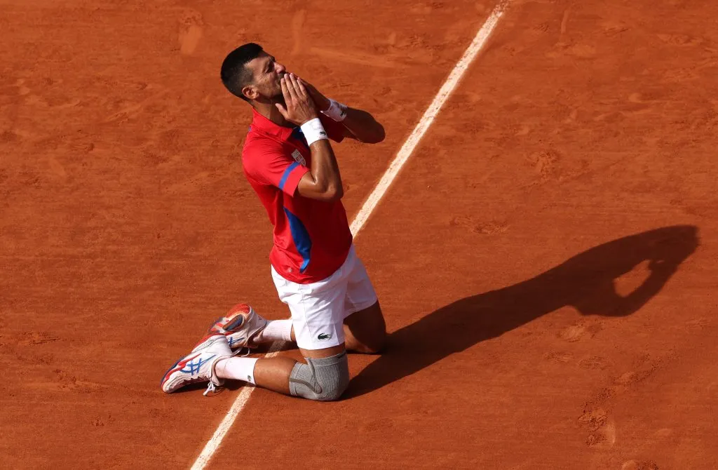 Un impecable Novak Djokovic logra el oro olímpico sin ceder sets en París 2024. (Foto: Getty)