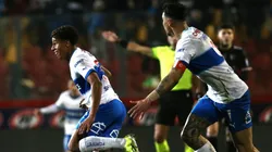 El novel delantero de la UC fue protagonista en el empate ante Palestino.