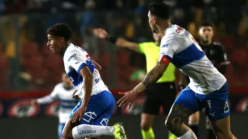 El novel delantero de la UC fue protagonista en el empate ante Palestino.