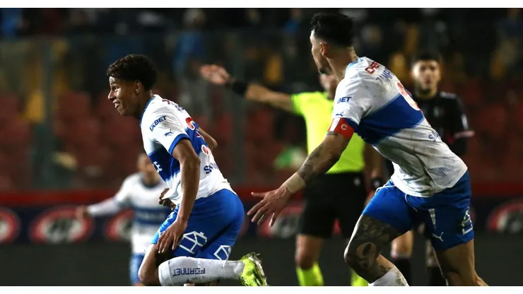 El novel delantero de la UC fue protagonista en el empate ante Palestino.