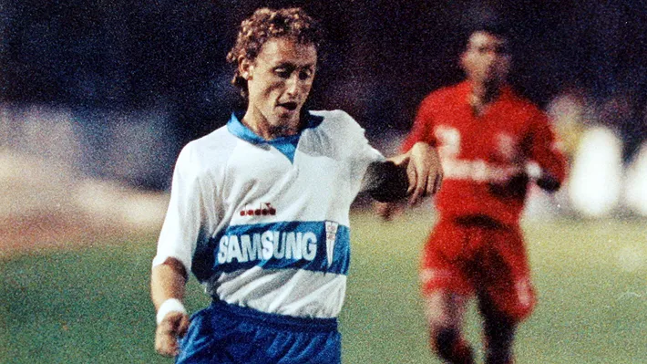 Ricardo Lunari vistiendo la camiseta de la UC | FOTO: Archivo