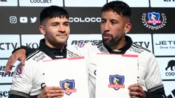 Cristián Riquelme y Mauricio Isla fueron presentados en Colo Colo. (Foto: Javier Salvo/Photosport)