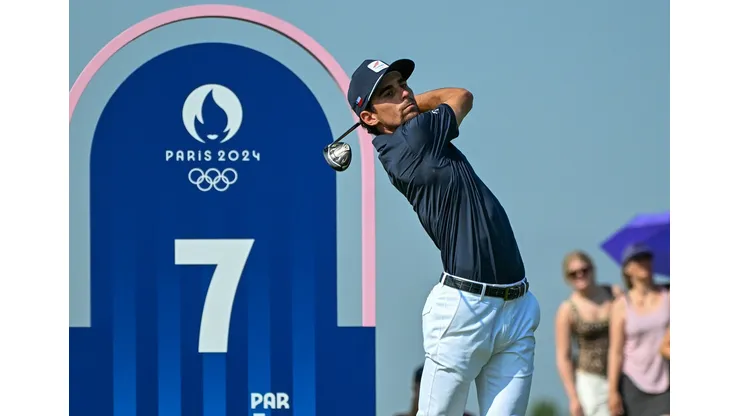Joaquín Niemann tuvo un sólido estreno en el golf en París 2024