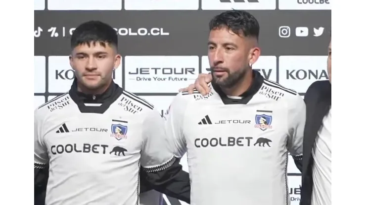 Mauricio Isla fue presentado con la 2+2 en Colo Colo