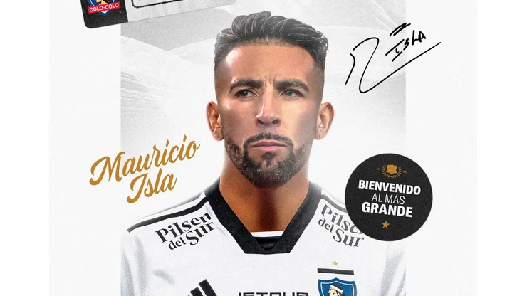 Mauricio Isla será el tercer sueldo más alto de Colo Colo.