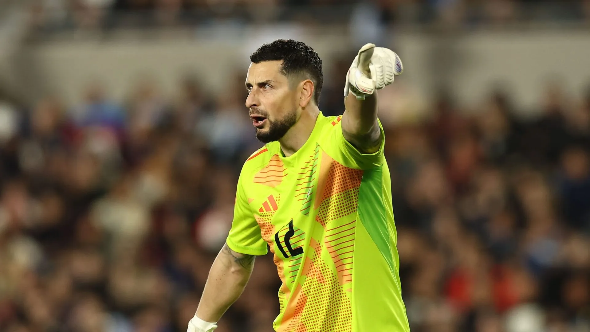 Gabriel Arias fue titular en Chile ante Argentina. (Foto: Photosport)