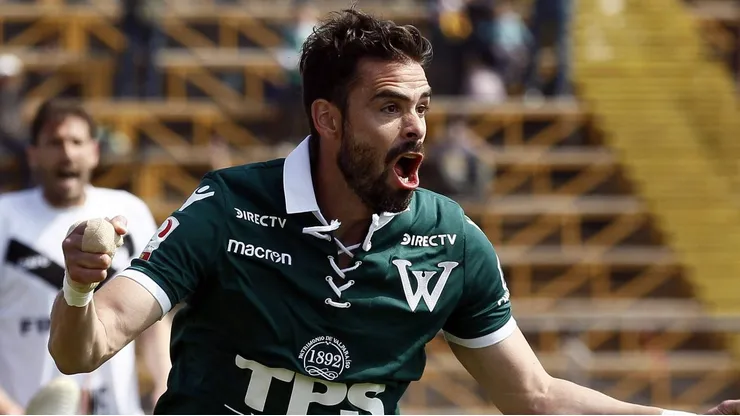 Ezequiel Luna en su paso por Santiago Wanderers.