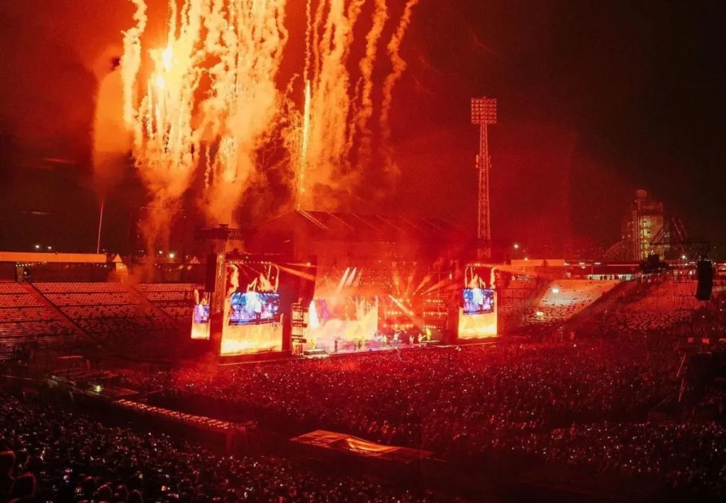 Así se vivió el concierto de Bruno Mars en el Estadio Monumental en septiembre del 2023. (Foto: DG Medios)
