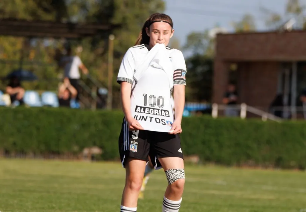 Catalina Muñoz consigue una gran marca con Colo Colo. (Foto: @ColoColoFem)