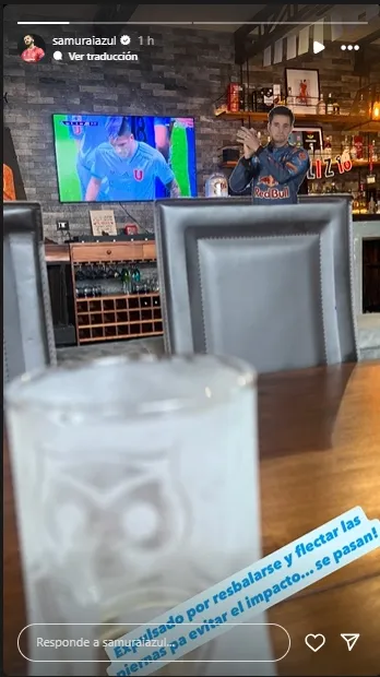 Johnny Herrera se quejó del arbitraje de Piero Maza.