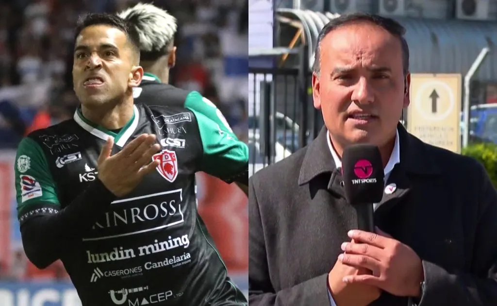 Claudio Borghi acusa que Maximiliano Quinteros no trató con respeto al periodista Jorge Cubillos. (Foto: Photosport | TNT Sports)