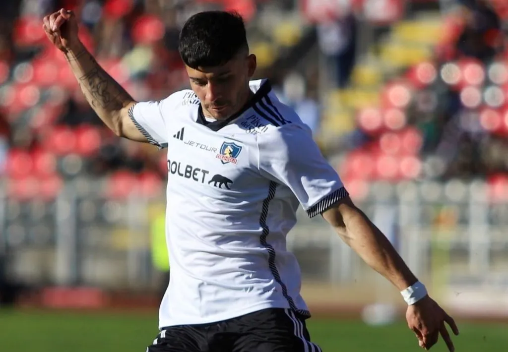Cristián Riquelme lleva 18 minutos disputados en Colo Colo, en la final ida de la zona centro-sur de la Copa Chile.
