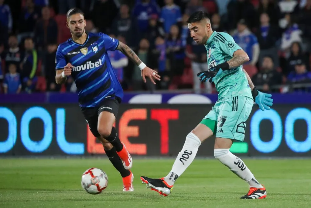 Gabriel Castellón no fue convocado para los partidos de la Roja ante Brasil y Colombia.  (Foto: Photosport)