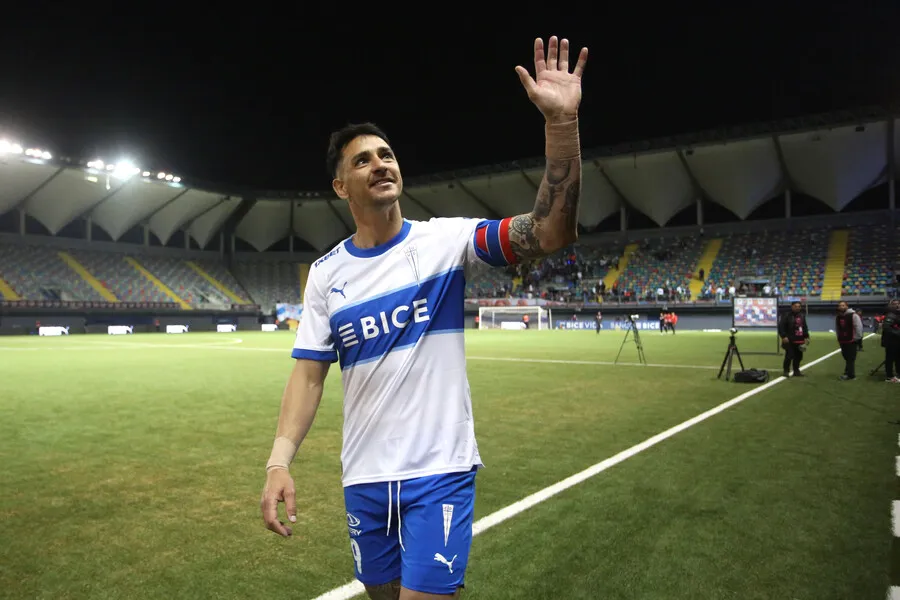 Zampedri está a un gol de ser goleador único de la UC. | Foto: Photosport