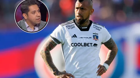 Rodrigo Herrera se lanzó contra Arturo Vidal.