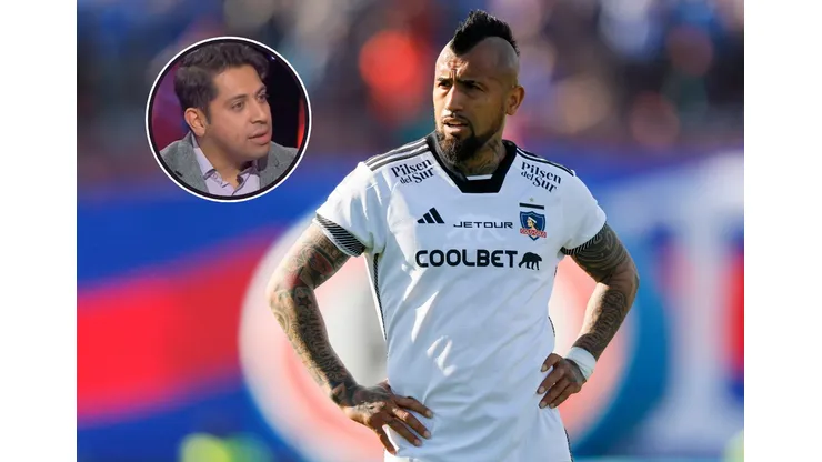 Rodrigo Herrera se lanzó contra Arturo Vidal.