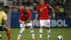 Jorge Valdivia pide a Arturo Vidal en La Roja. Dejó fuera a Charles Aránguiz.