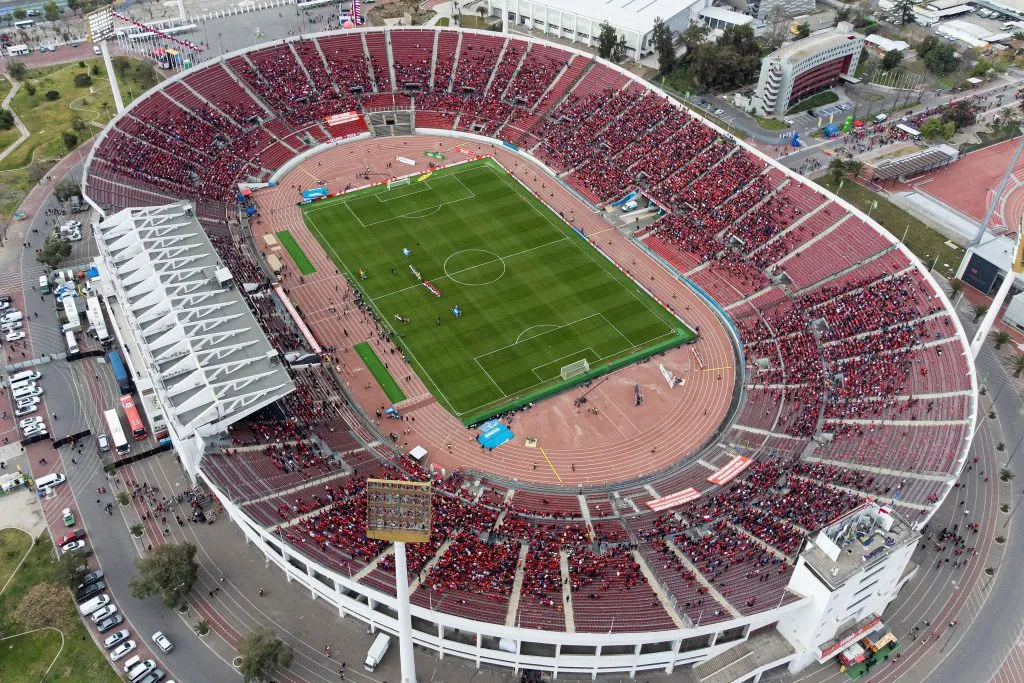 El Estadio Nacional se prepara para nuevos trabajos de cara al Mundial Sub 20 del 2025. (Foto: Dragomir Yankovic/Photosport)
